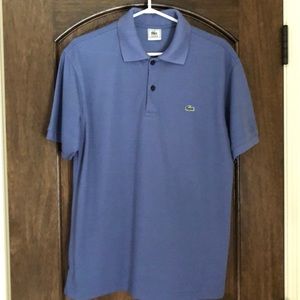 Blue Lacoste Polo Shirt